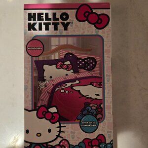Hello Kitty Reversible Standard Size Pillowcase Unopened